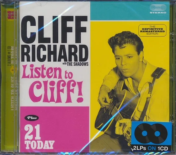 Cliff Richard - Listen To Cliff! + 21 Today (2 albums on 1 CD) (31 tracks) (incl. 16-page booklet) (remastered) (24-bit mastering)