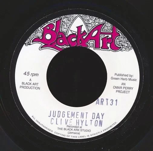 Clive Hylton - Judgement Day  /  The Upsetters - Wild Judged Dub