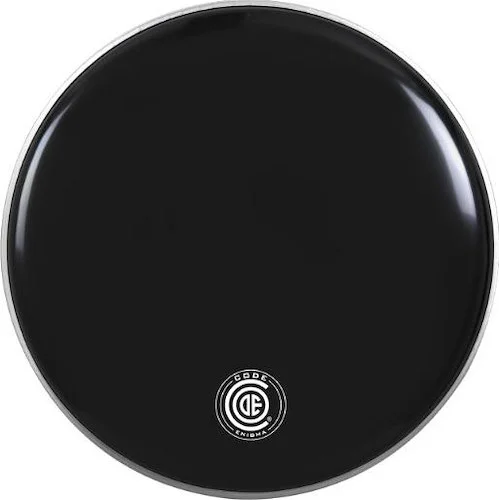 Code EBLR16 Enigma Series Black Drumhead. 16"