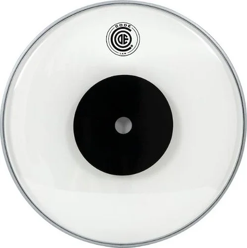 Code LAWCL13 Law Series Clear Drumhead. 13" With Donut