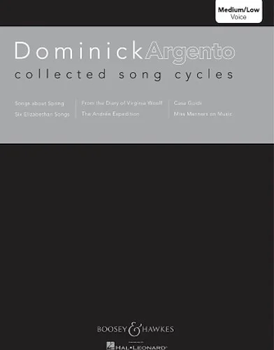 Collected Song Cycles