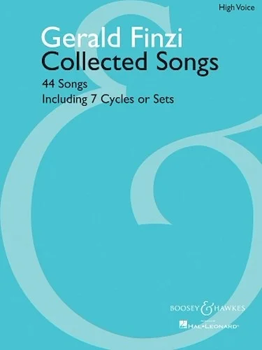 Collected Songs - 44 Songs, including 7 Cycles or Sets