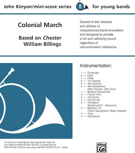 Colonial March: Based on <i>Chester</i>