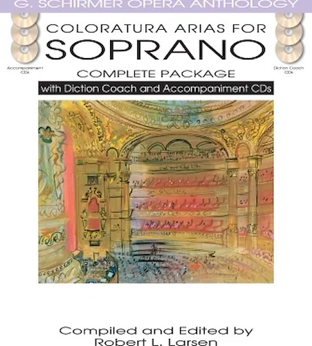 Coloratura Arias for Soprano - Complete Package - with Diction Coach and Accompaniment CDs