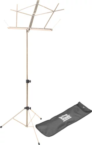 Compact Sheet Music Stand (Nickel, w/ Bag)