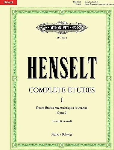 Complete Etudes I<br>Douze ?tudes caract?ristiques de concert, Op. 2