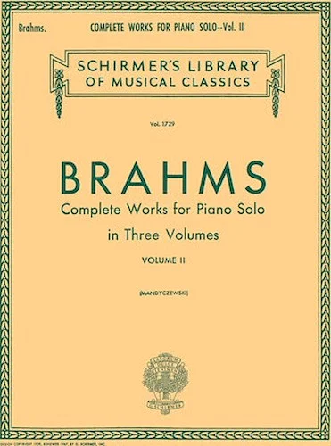 Complete Works for Piano Solo - Volume 2