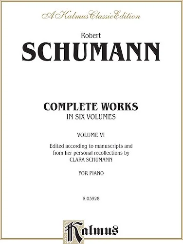 Complete Works, Volume VI