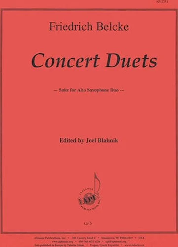 Concert Duets-a Sax Duo