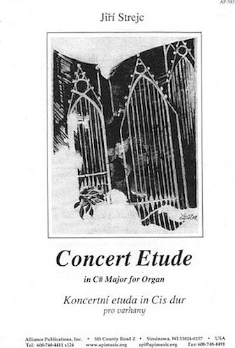 Concert Etude In C# Major For Organ