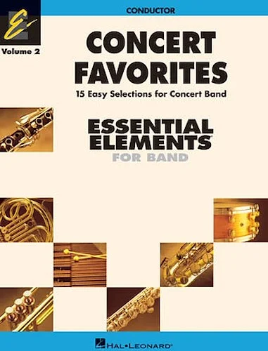 Concert Favorites, Volume 2 - Conductor - Essential Elements Band Series