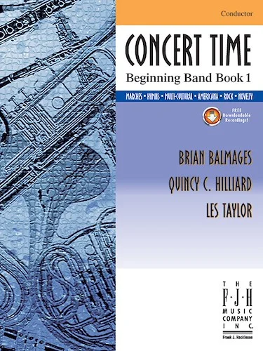 Concert Time Beginning Band Book 1 - Conductor<br>