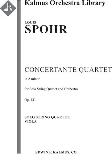 Concertante Quartet in A minor, Op. 131<br>