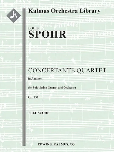 Concertante Quartet in A minor, Op. 131<br>