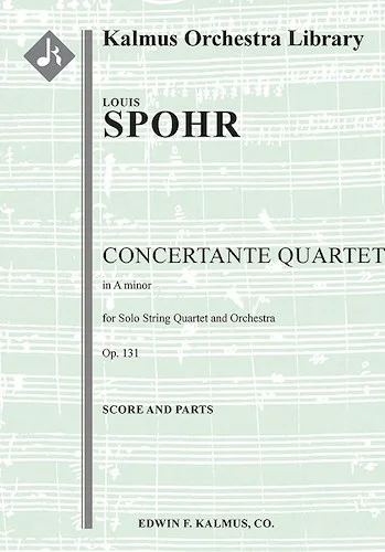 Concertante Quartet in A minor, Op. 131<br>