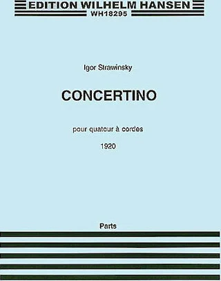 Concertino (1920) - for String Quartet