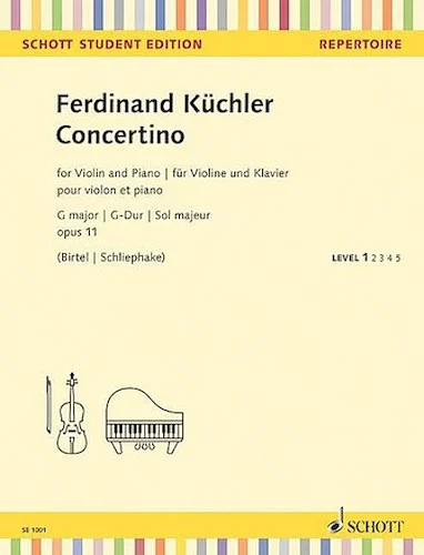 Concertino G Major, Op. 11