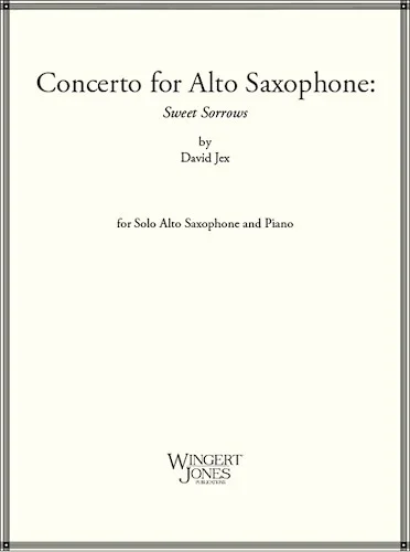 Concerto For Alto Saxophone and Concert Band