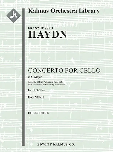 Concerto for Cello in C