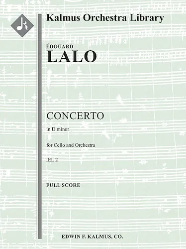 Concerto for Cello in D minor<br>