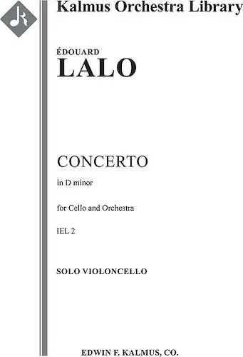 Concerto for Cello in D minor<br>