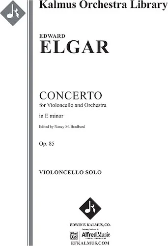 Concerto for Cello in E minor, Op. 85<br>