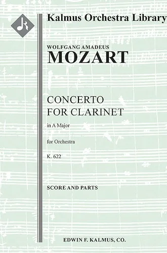 Concerto for Clarinet in A, K. 622<br>