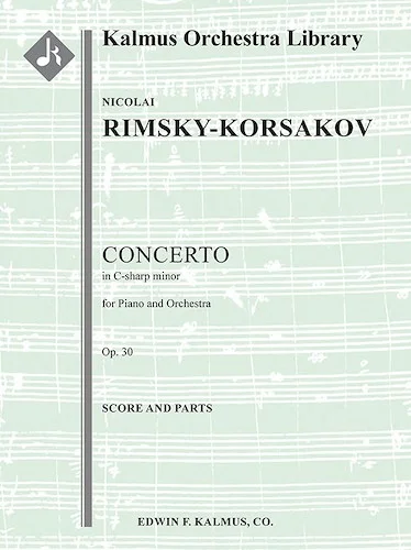 Concerto for Piano in C-sharp minor, Op. 30<br>