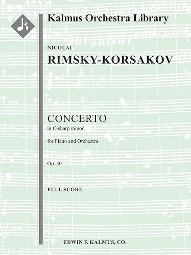 Concerto for Piano in C-sharp minor, Op. 30<br>