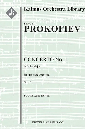 Concerto for Piano No. 1 in D-flat, Op. 10<br>