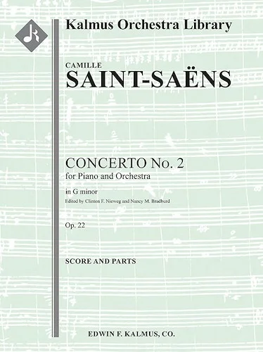 Concerto for Piano No. 2 in G minor, Op. 22<br>