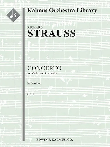 Concerto for Violin in D minor, Op. 8<br>