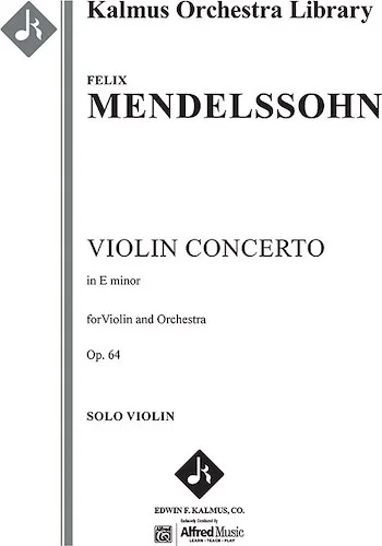 Concerto for Violin in E minor, Op. 64<br>