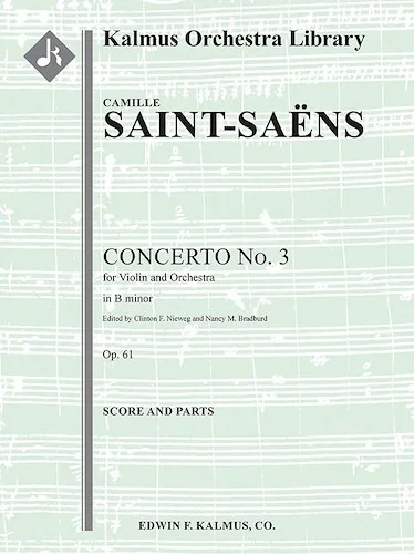 Concerto for Violin No. 3 in B Minor, Op. 61