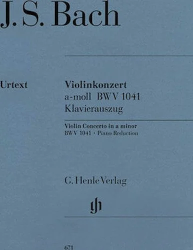 Concerto for Violin and Orchestra in A minor BWV 1041