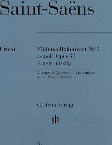 Concerto for Violoncello and Orchestra A Minor Op. 33, No. 1