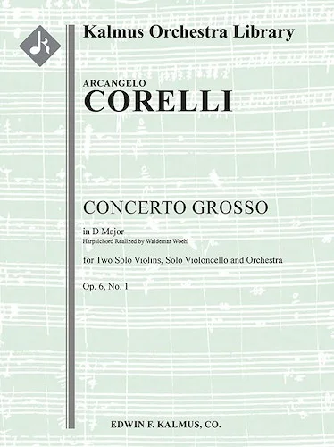 Concerto Grosso in D, Op. 6, No. 1<br>