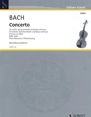 Concerto in A Minor, BWV 1041