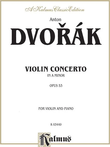 Concerto in A Minor, Opus 53