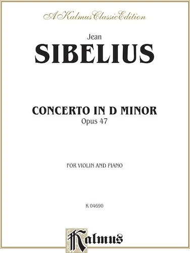 Concerto in D Minor, Opus 47 Image