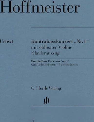 Concerto No. 1 for Double Bass and Orchestra with Violin Obbligato