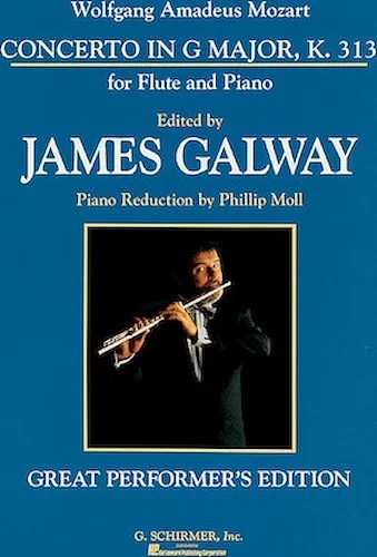 Concerto No. 1 in G Major, K. 313 - for Flute & Piano Reduction
