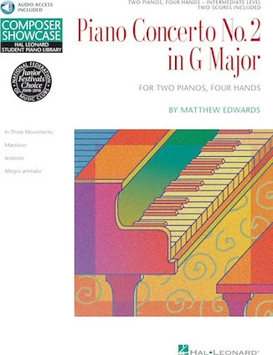 Concerto No. 2 in G Major for 2 Pianos, 4 Hands - 2 Pianos, 4 Hands