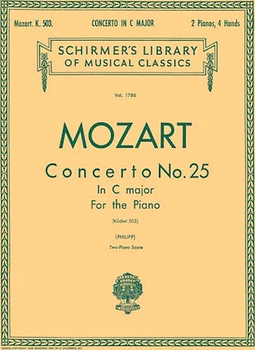 Concerto No. 25 in C, K.503