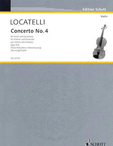 Concerto No. 4 for Violin and Orchestra, Op. 3