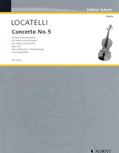 Concerto No. 5 for Violin and Orchestra, Op. 3