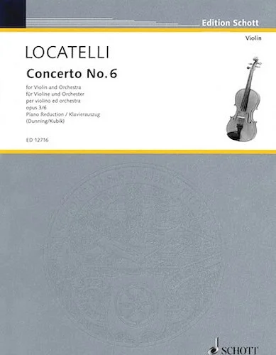 Concerto No. 6 for Violin and Orchestra, Op. 3