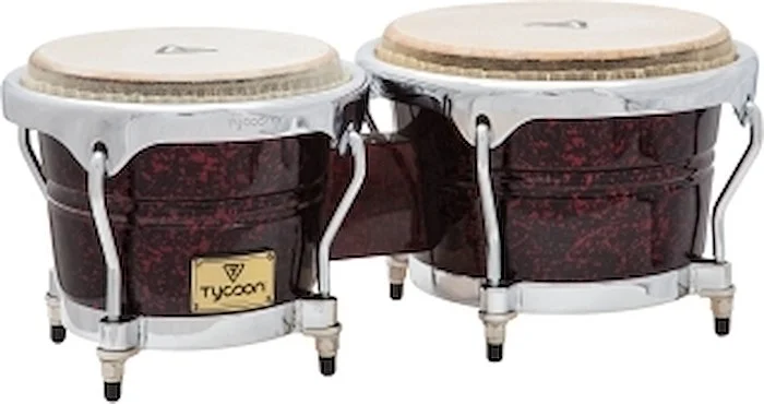 Concerto Series Red Pearl Finish Bongos
