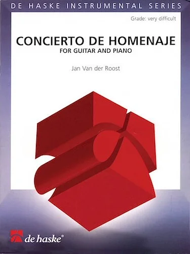 Concierto De Homenaje - for Guitar and Piano