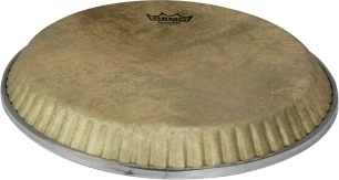 Conga Drumhead, Symmetry, 11.06", Low Collar, D2, Skyndeep, 'calfskin' Graphic